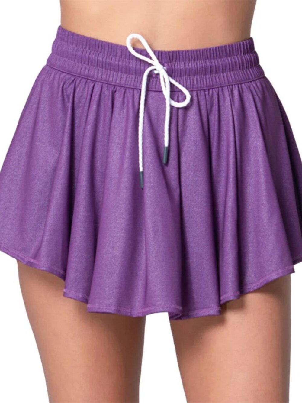 Lucky In Love High Waist All That Shimmers Womens Tennis Skirt